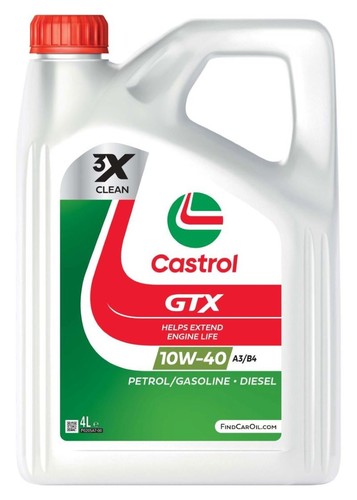 Castrol gtx 10w40 - 4, olio