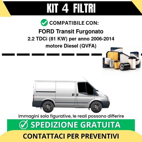Kit filtri per ford - jp,