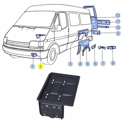 Ford transit mk5 - lamiera, di